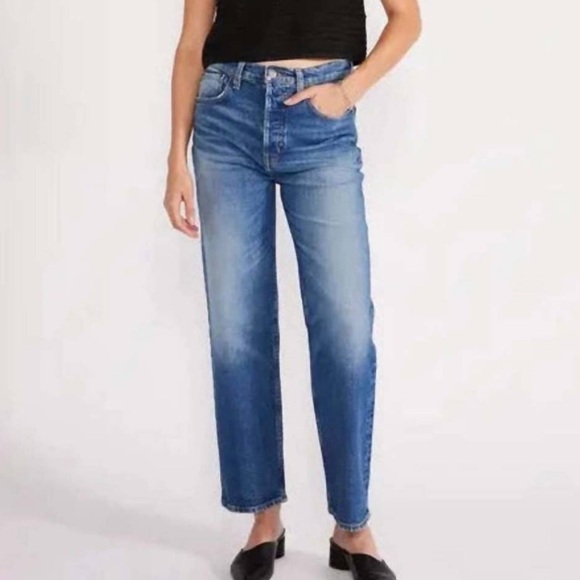 Etica Denim - ETICA Tia Vintage Straight Crop Jeans in size 26